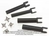 Traxxas Heavy Duty Half Shafts (2) : ST 4x4 TRA6850X