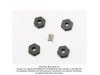 Traxxas Wheel Hubs Hex/Axle Pins VXL (4) TRA7154