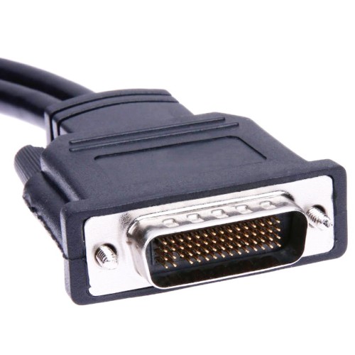 Cable LFH59 DMS 59 macho a doble VGA (HD15) hembra Cable LFH59 DMS 59 macho a doble VGA (HD15) hembra