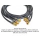 Cable Digital BNC de 3 m 3 vías 75 Ohm