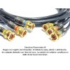 Cable Digital BNC de 3 m 3 vías 75 Ohm