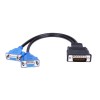 Cable LFH59 DMS 59 macho a doble VGA (HD15) hembra