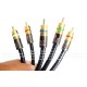 Cable Digital RCA de Video RGB + Audio R/L de 1.8 m 5 vías 75 Ohm