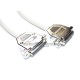 Cable paralelo DB25 hembra a DB25 hembra de 10 m