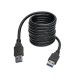 Cable extensión USB 3.0 tipo A macho a macho de 1.8 m Cable extensión USB 3.0 tipo A macho a macho de 1.8 m