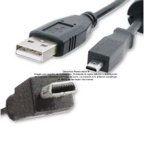 Cable USB para KODAK U-8 Cable USB para KODAK U-8