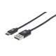 Cable USB-C a USB A 2.0 de 0.5 m Cable USB-C a USB A 2.0 de 0.5 m