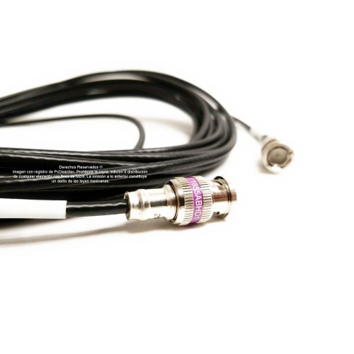 Cable Belden SDI Coaxial 75 Ohm 6Gbs HD-SDI jumper BNC de 50 m