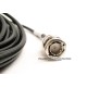 Cable Belden SDI Coaxial 75 Ohm 6Gbs HD-SDI jumper BNC de 50 m