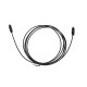 Cable Fibra óptica Toslink macho a macho de 1 m