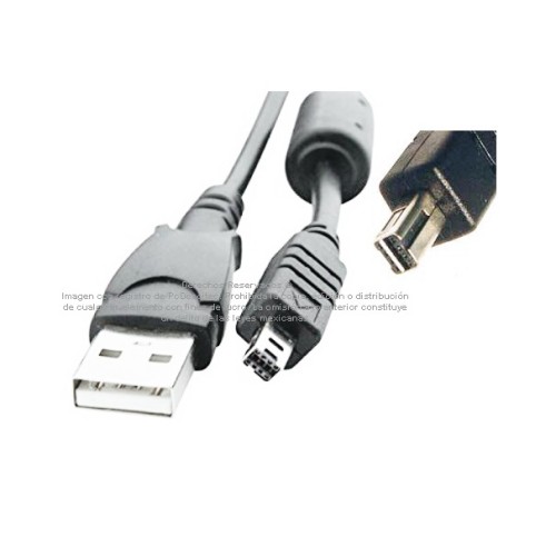 Cable D-AV a USB 2.0 tipo A, para Casio, Konica Minolta, Panasonic Cable D-AV a USB 2.0 tipo A, para Casio, Konica Minolta, Panasonic