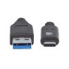 Cable USB-C a USB 3.0 tipo A de 0.5 m V 3.1