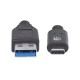 Cable USB-C a USB 3.0 tipo A de 0.5 m V 3.1