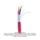 Cable Belden 2x16 AWG blindado 5220FL contra incendio para control, voz y datos, venta por metro Cable Belden 2x16 AWG blindado 5220FL contra incendio para control, voz y datos, venta por metro