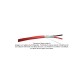 Cable Belden 2x18 AWG blindado 5320FL alarma contra incendio, venta por metro