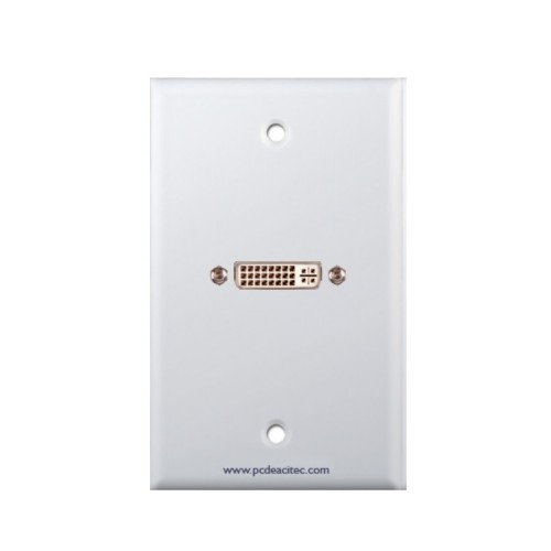 Placa Tapa DVI en ABS