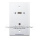 Placa Tapa USB 2.0 + Audio Jack 3.5 mm en ABS Placa Tapa USB 2.0 + Audio Jack 3.5 mm en ABS