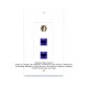 Placa Tapa Decora USB 2.0 Tipo A + 2 Jack Rj45 Cat6 en ABS