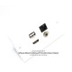 Placa Tapa Decora HDMI 4k + USB 2.0 + Jack 3.5 mm + RJ45 Cat5 en ABS