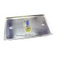 Placa Tapa VGA en Aluminio Placa Tapa VGA en Aluminio