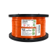 Bobina Cable Belden 1505A RG59/20 HD y SDI Cable coaxial digital naranja