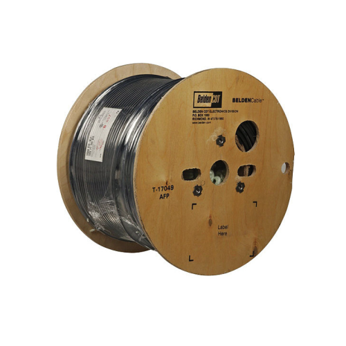 Bobina Belden 1192A Cable de micrófono, Star Quad, 4x24 AWG Str BC, trenzado TC 92% 305 m