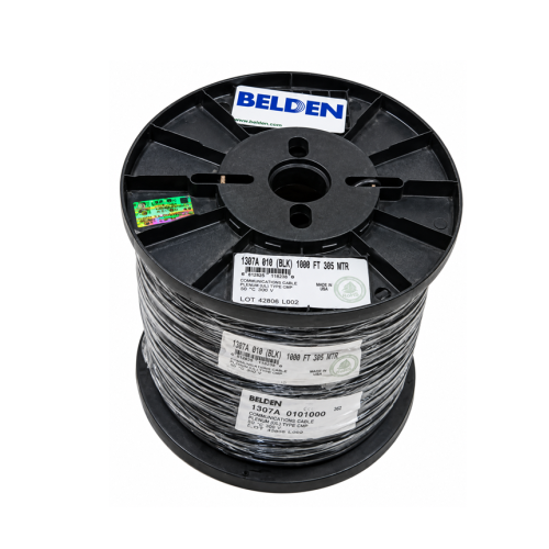 Bobina Belden 1307A Cable de Audio de Entierro Directo y apto para Interior-Exterior, Super Flexible 2 x16 AWG