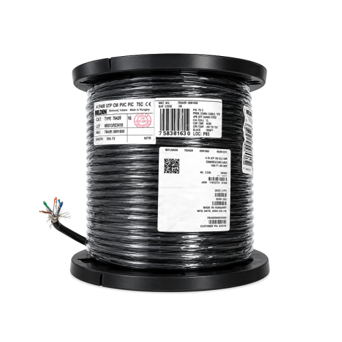 Bobina Cable 1303E CatSNAKE Cat 6A PVC S/FTP, 24 AWG, 305 m
