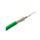 Cable Belden 1505A RG59/20 HD y SDI Cable coaxial digital verde, venta por metro Cable Belden 1505A RG59/20 HD y SDI Cable coaxial digital verde, venta por metro