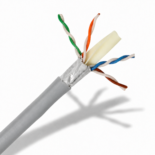 Belden Cable UTP Cat6A 23AWG CMR Naranja, venta por metro