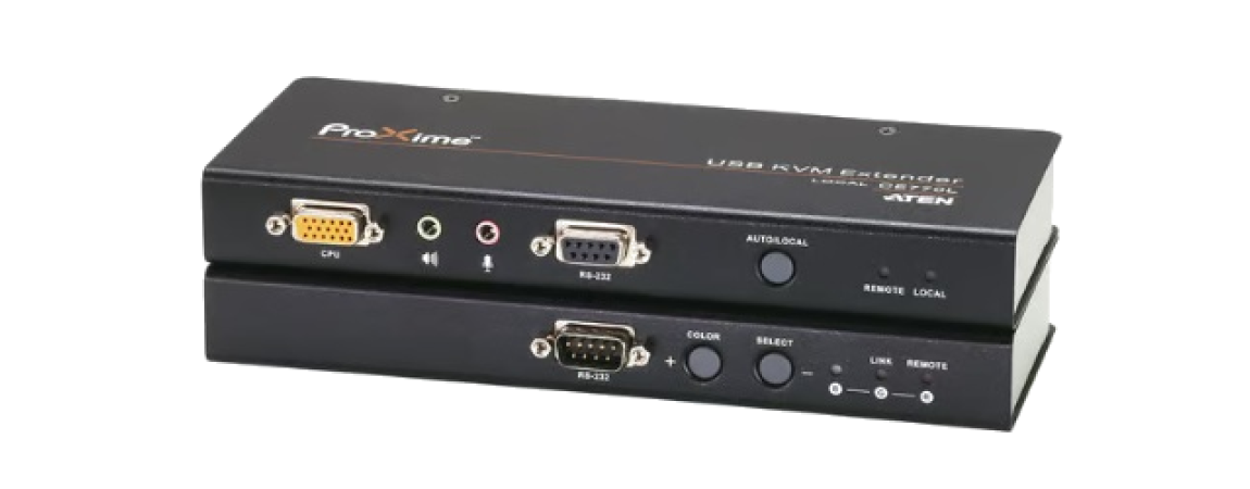 Extensores con KVM