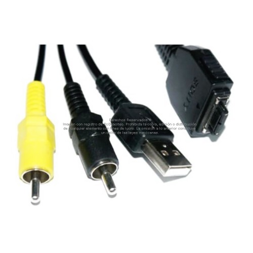 Cable USB/AV tipo VMC-MD1 para cámara SONY