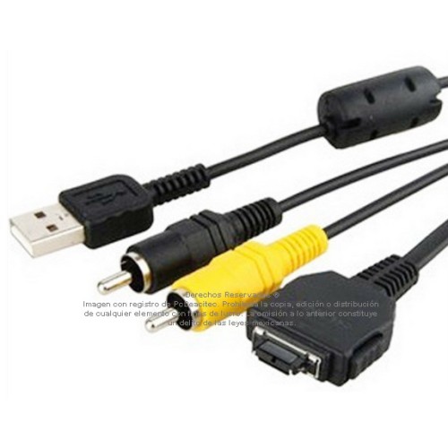 Cable USB/AV tipo VMC-MD1 para cámara SONY Cable USB/AV tipo VMC-MD1 para cámara SONY