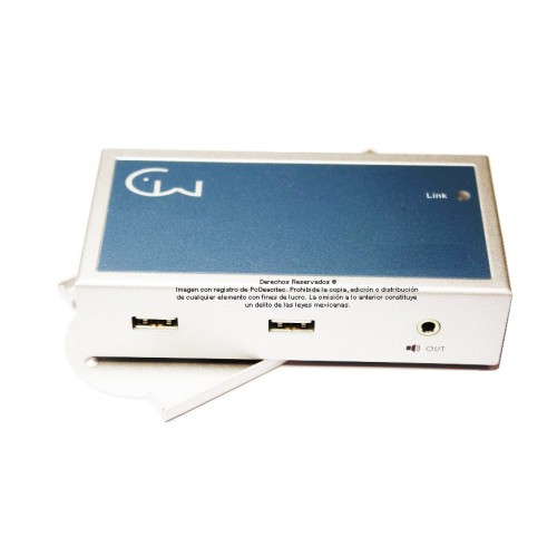 Extensor KVM mouse, teclado y monitor remoto alcance 300 m