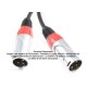 Cable para Micrófono Balanceado XLR macho a macho SoundKing de 5 m