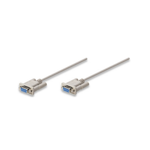 Cable Null Modem DB9 hembra a DB9 hembra de 1.8 m Cable Null Modem DB9 hembra a DB9 hembra de 1.8 m