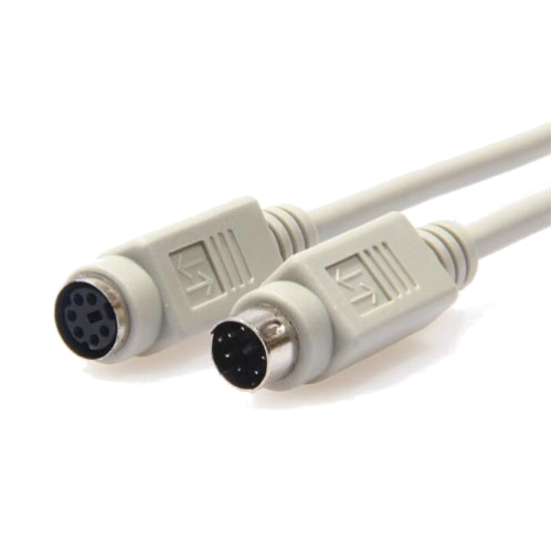 Cable PS2 Extensión macho a hembra de 1.8 m