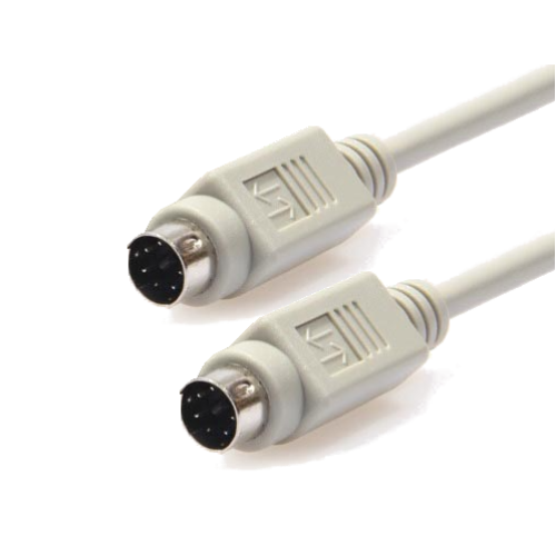 Cable PS2 Extensión macho a macho de 1.8 m 