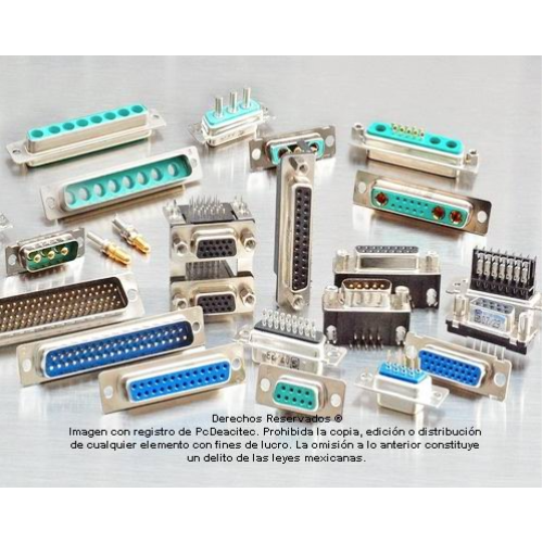 Conector MNL hembra 12 vías 