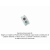 Socket puerto RCA R/L soldable para caja retráctil 202010/202030/202060