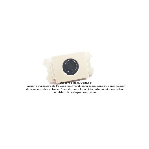 Socket puerto S-Video 4 pin para caja retráctil 202010/202030/202060 Socket puerto S-Video 4 pin para caja retráctil 202010/202030/202060