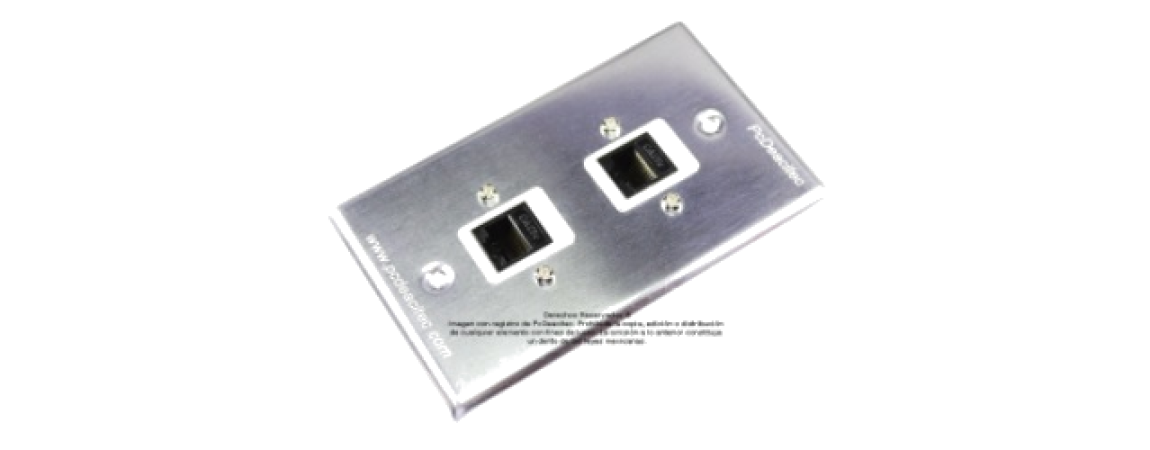 Placa Tapa Red
