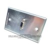 Placa Tapa VGA con opresores en Aluminio