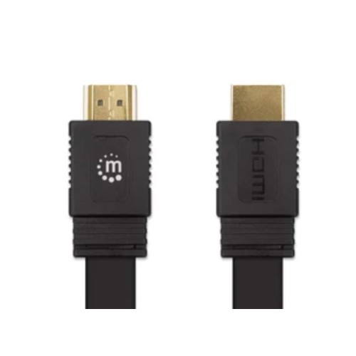 Cable HDMI plano 4K con Ethernet de 0.5 m Cable HDMI plano 4K con Ethernet de 0.5 m