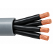 Cable de Control Flexible UNZERK YSLY - OZ, 4x0.5 mm² ~ 20 AWG, 300/500 V, gris, venta por metro
