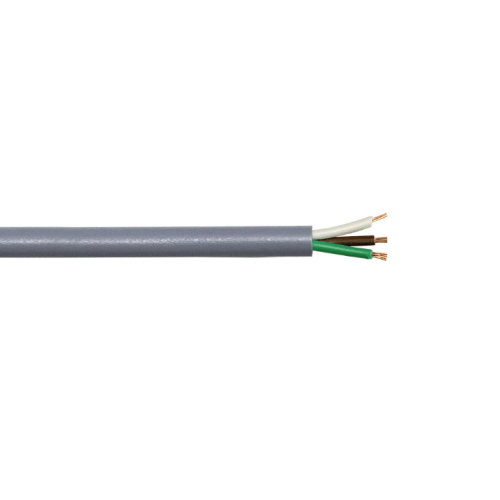 Cable flexible para datos y comunicación UNZERK LiYY 300/500 V, 40x0.25 mm² ~ 24 AWG, gris