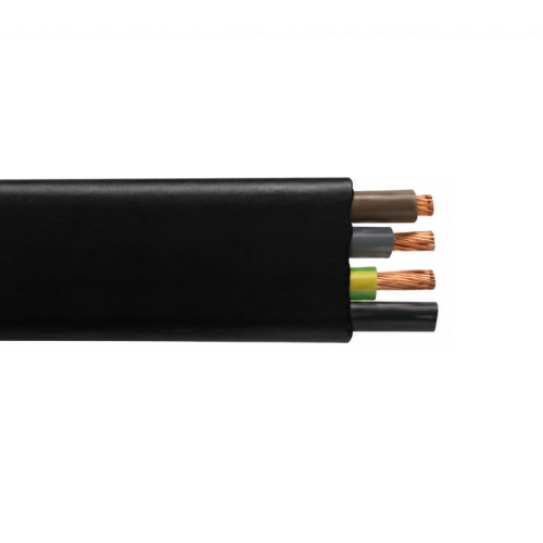 Cable plano para enrollamiento y grúas UNSERKABEL NGFLGOEU 4X16 AWG