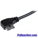Cable USB 3.0 tipo A a Micro B 45° izquierda de 0.5 m Cable USB 3.0 tipo A a Micro B 45° izquierda de 0.5 m