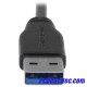 Cable USB 3.0 tipo A a Micro B 45° izquierda de 0.5 m Cable USB 3.0 tipo A a Micro B 45° izquierda de 0.5 m