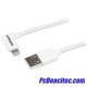 Cable Lightning Acodado a USB 2.0 de 1 m Cable Lightning Acodado a USB 2.0 de 1 m